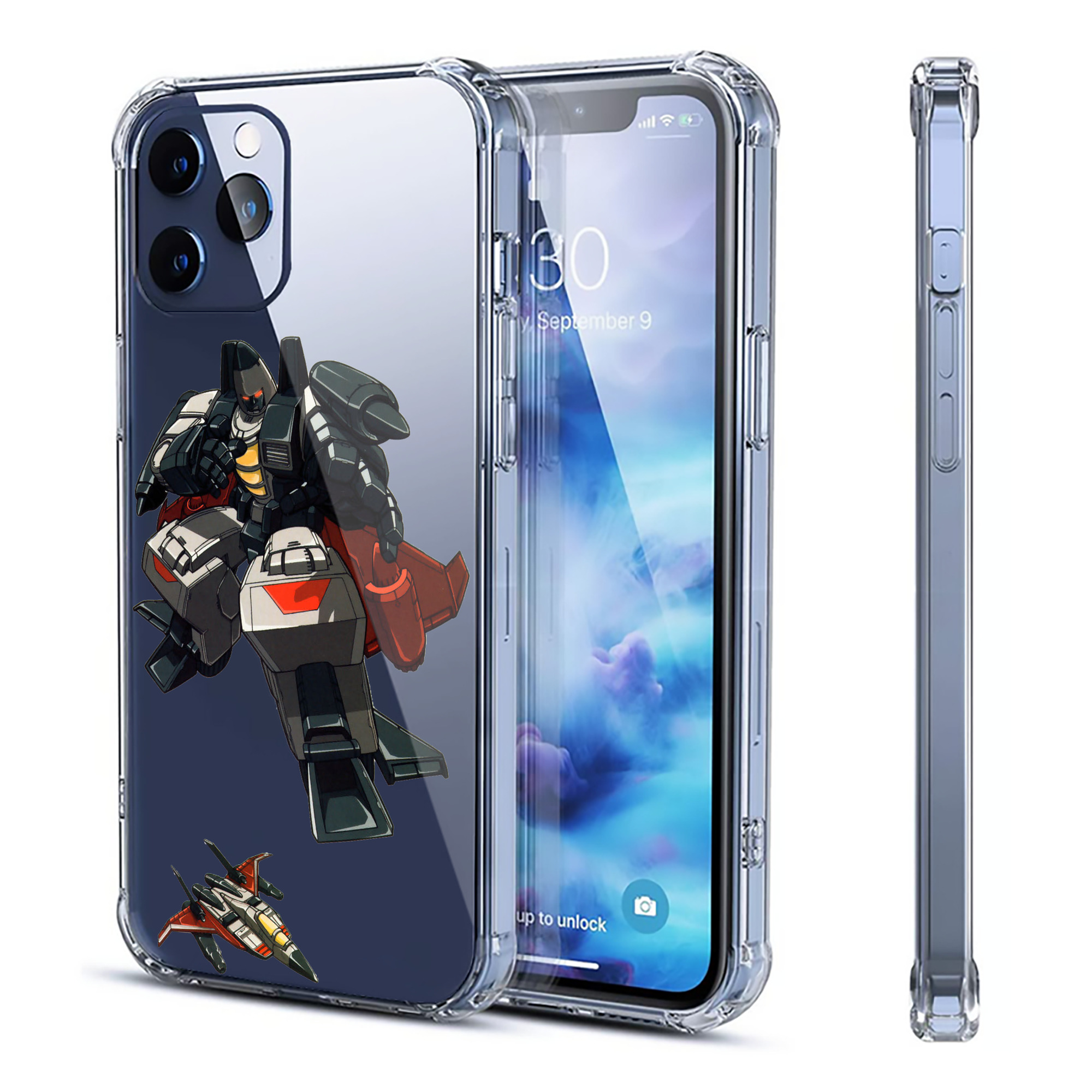 （画像用）  【iPhone 12シリーズ対応】透明スマホケース（クリアソフトケース）